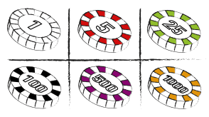 Casino-marker
